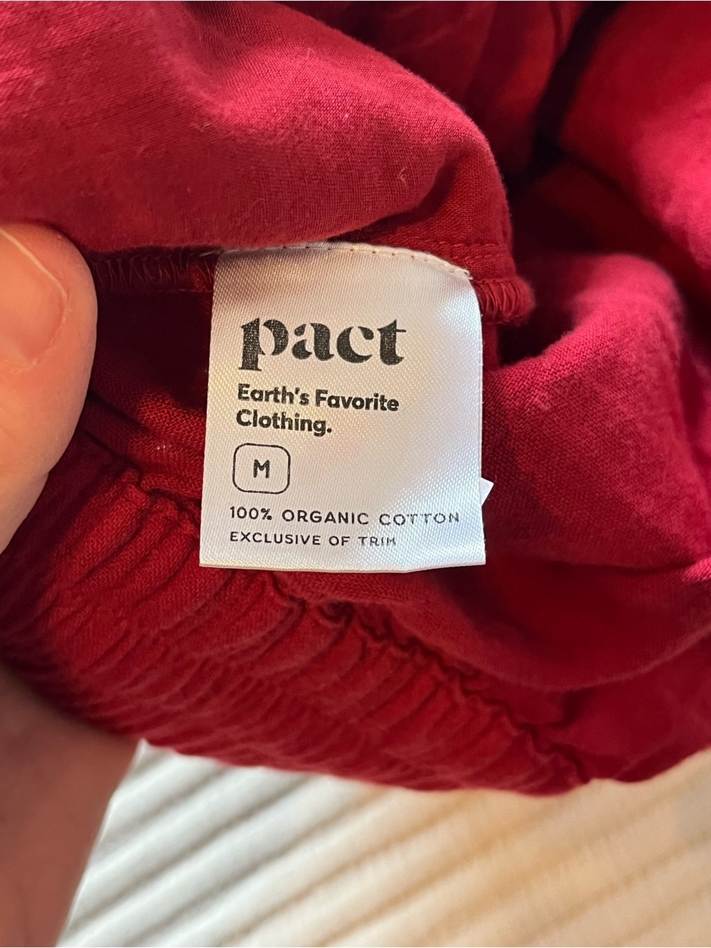 Pact Organic Coastal Double Gauze Curved Hem Short - Picture 5 of 9